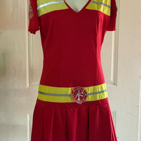 Spirit Firefighter Costume Dress - Picture 2 of 5